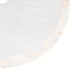 Sapin de Noël 301215 Tapis de sol pour sapin 110 cm Mini lumières LED