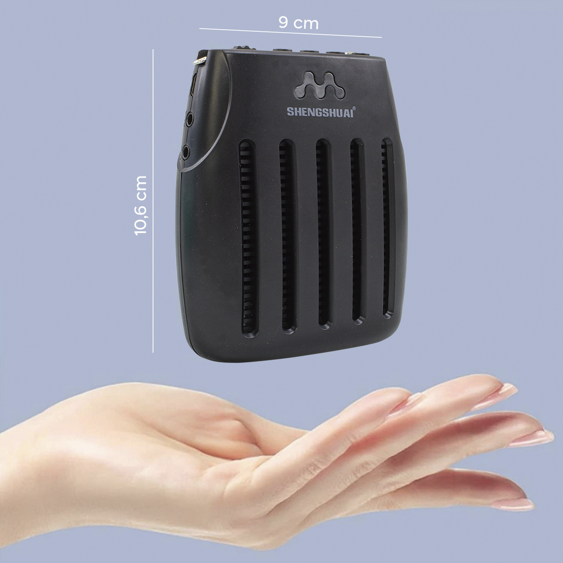SK-105 Amplificateur vocal portable Radio FM Haut-parleurs microphone sans fil