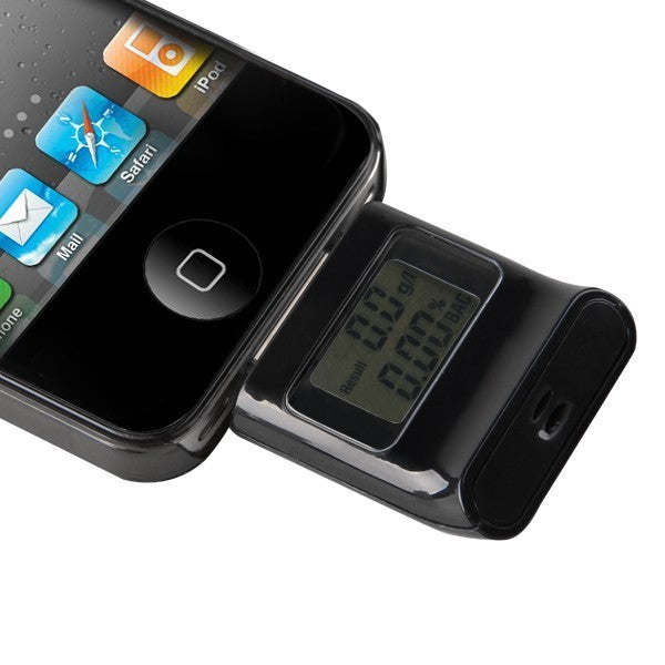 Détecteur d'alcool pour iPhone 4 / 4S iPad 2 & 3 LCD iPod - Alcootest