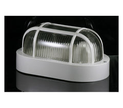 Lumière - Lampe - Applique OVAL grille E27 DHOMTECK (idéal pour le jardin)