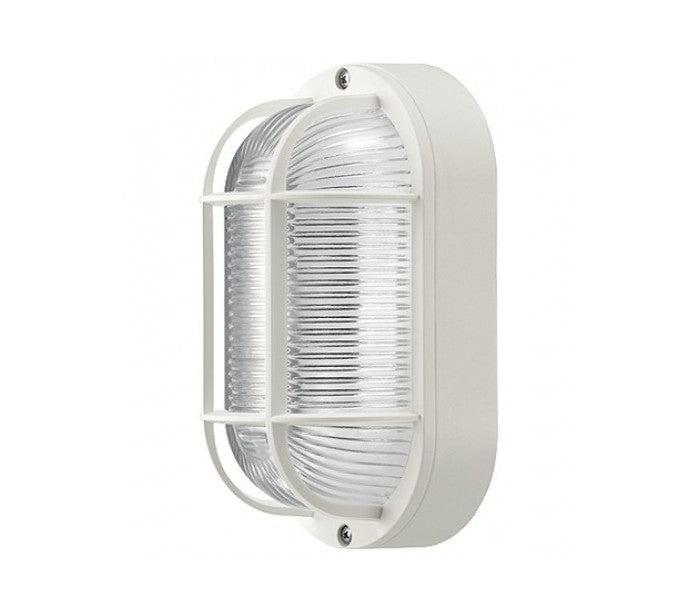 Lumière - Lampe - Applique OVAL grille E27 DHOMTECK (idéal pour le jardin)