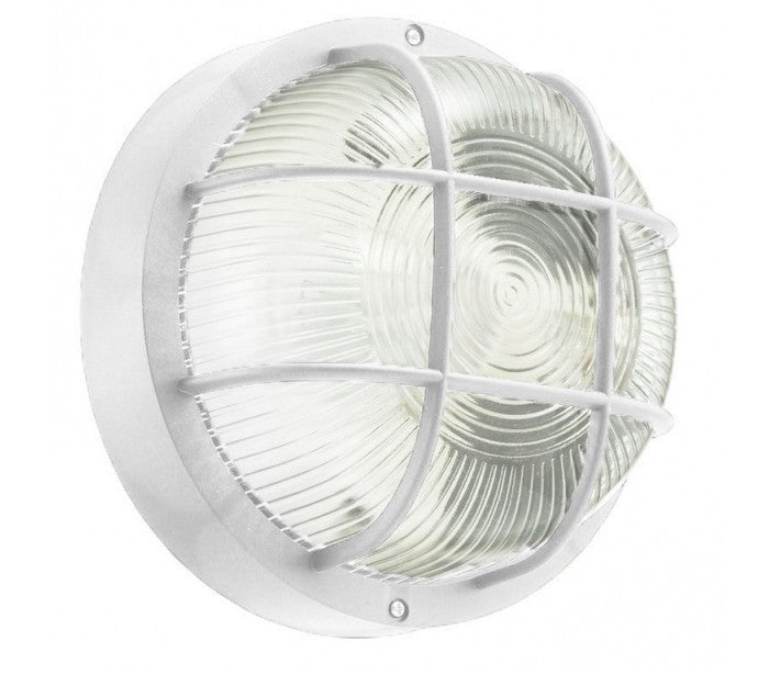 Lumière - Lampe - Applique RONDE grille E27 DHOMTECK (idéal pour le jardin)