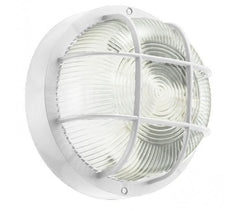 Lumière - Lampe - Applique RONDE grille E27 DHOMTECK (idéal pour le jardin)