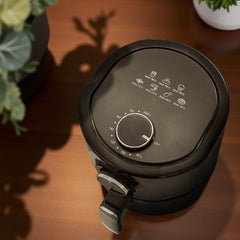 Friggitrice ad Aria 1000W capacità 4.5lt con Cestello Temperatura Regolabile