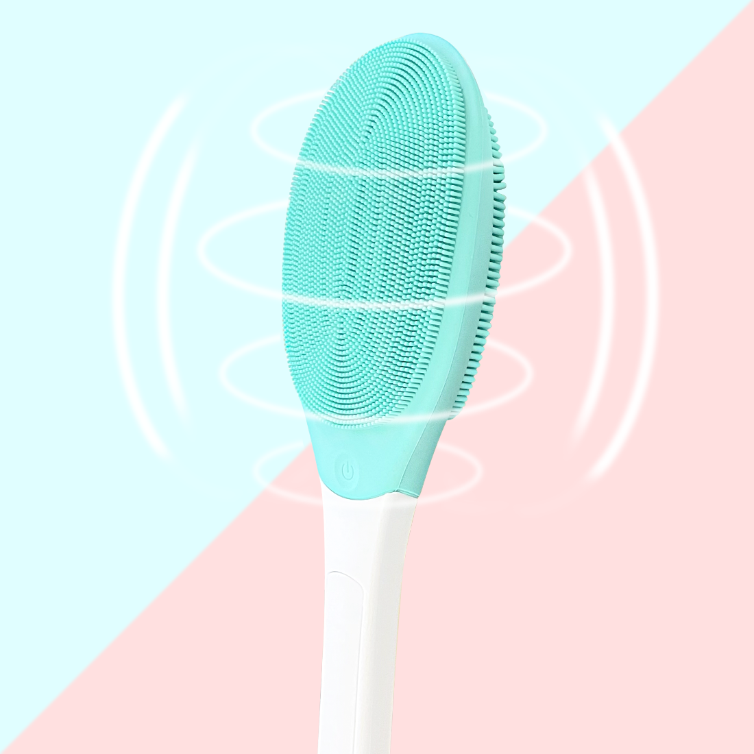 Brosse de bain à vibration électrique pour massage corporel étanche IPX7