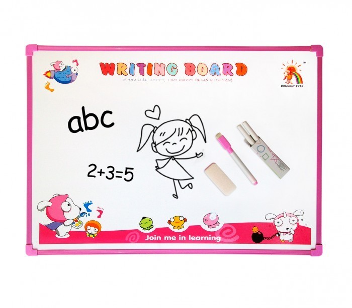 Tableau enfant double face - 2 en 1 multi-usage avec craie et marqueur 725671