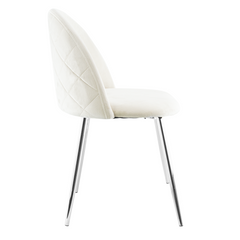 Fauteuil lounge SHELBY 50x45x80H cm fauteuil vintage velours et pieds argent