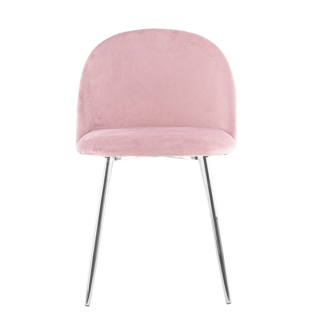 Fauteuil lounge SHELBY 50x45x80H cm fauteuil vintage velours et pieds argent