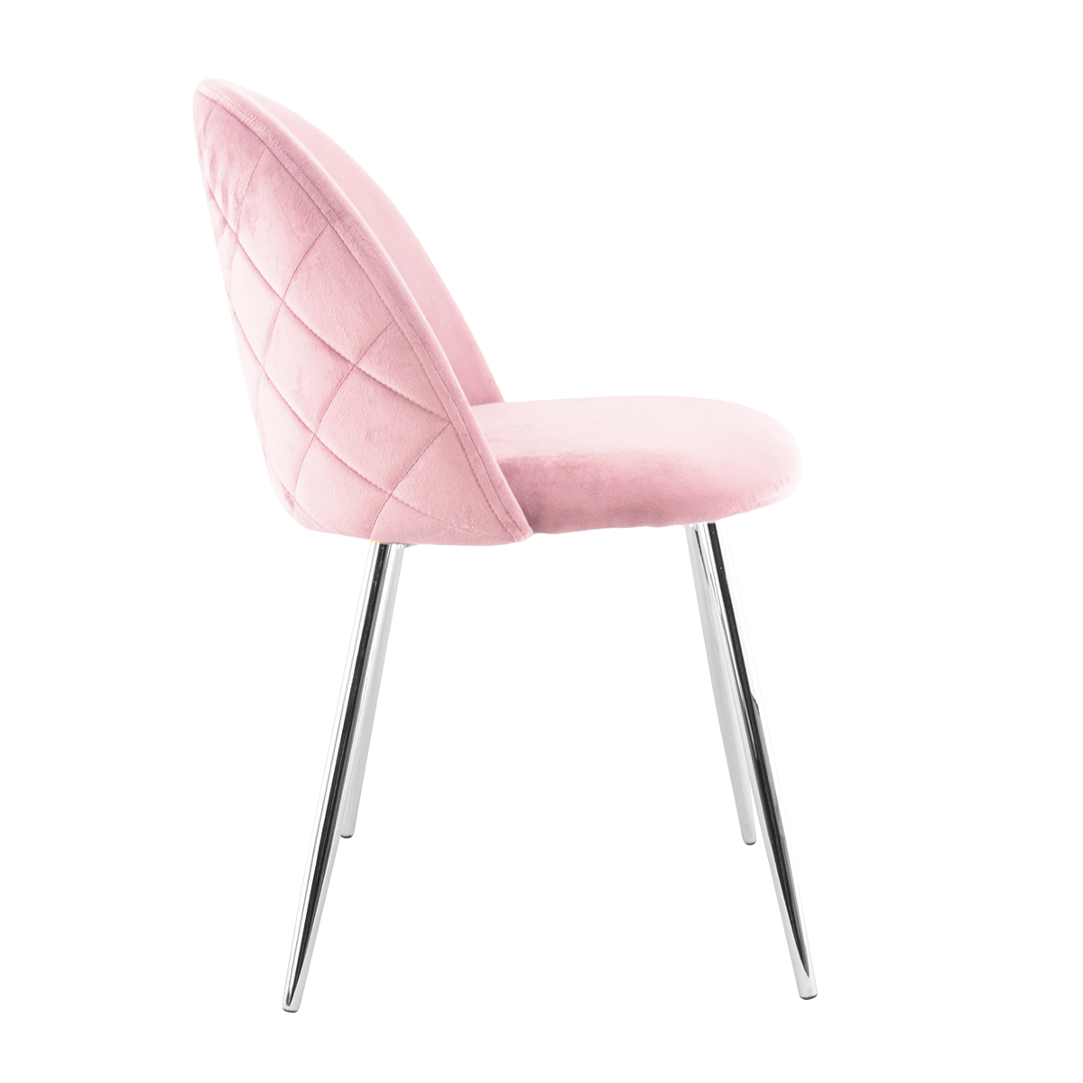 Fauteuil lounge SHELBY 50x45x80H cm fauteuil vintage velours et pieds argent