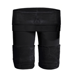 Les leggings Zero Gradi avec intérieur polaire sont élastiques NOIR thermique