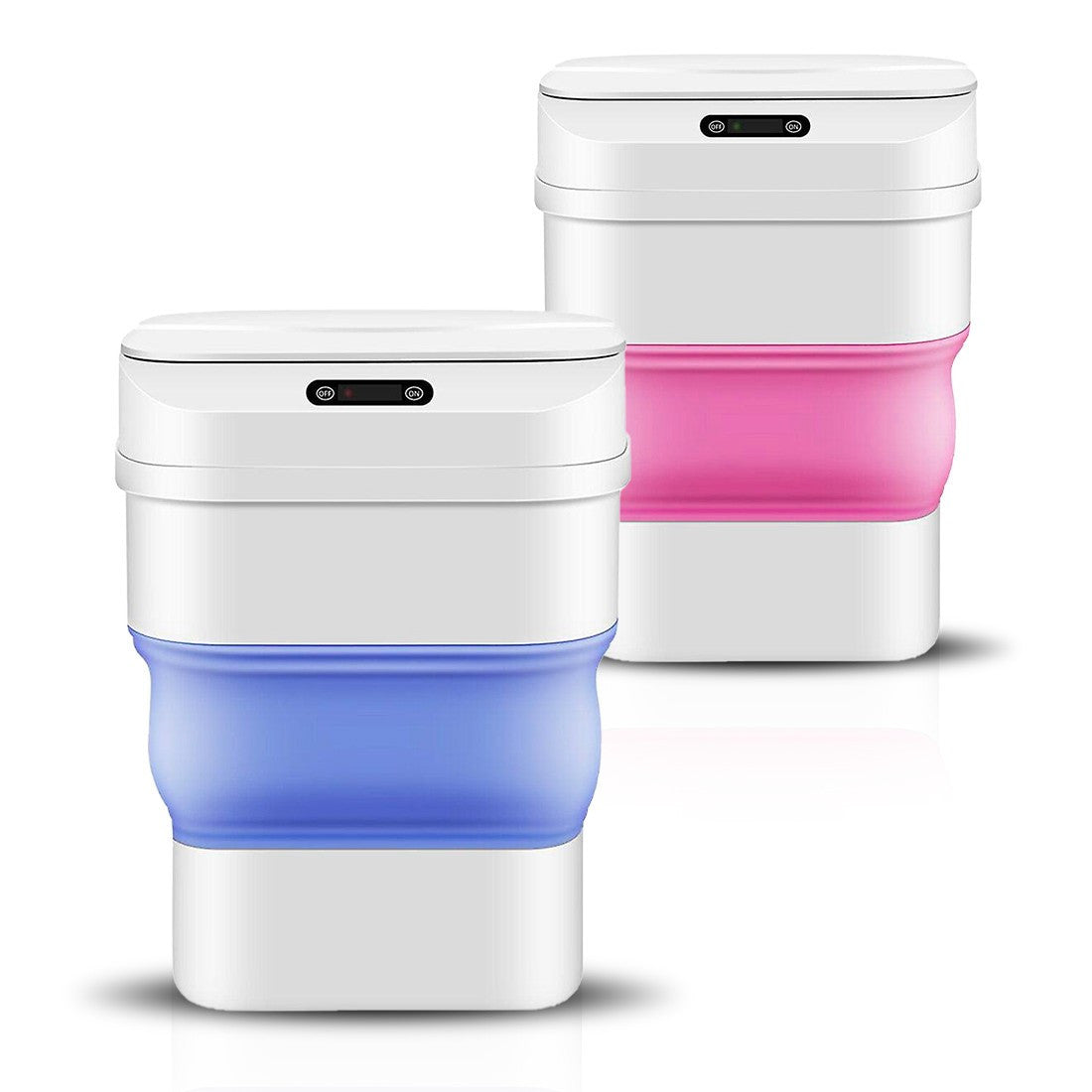 Poubelle pliante automatique à capteur infrarouge intelligent