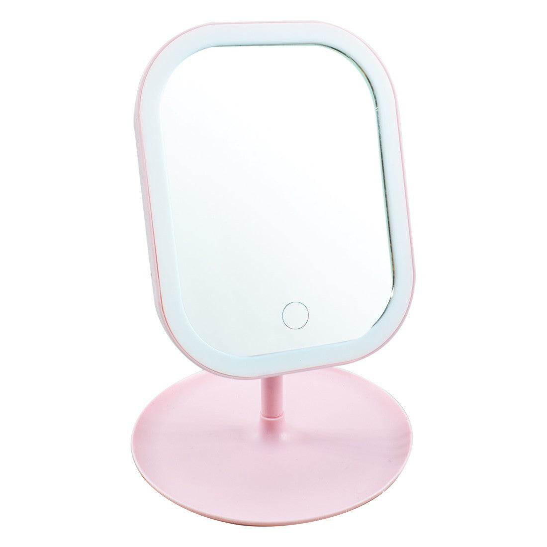 Miroir cosmétique éclairé éclairé par LED de maquillage de table rechargeable