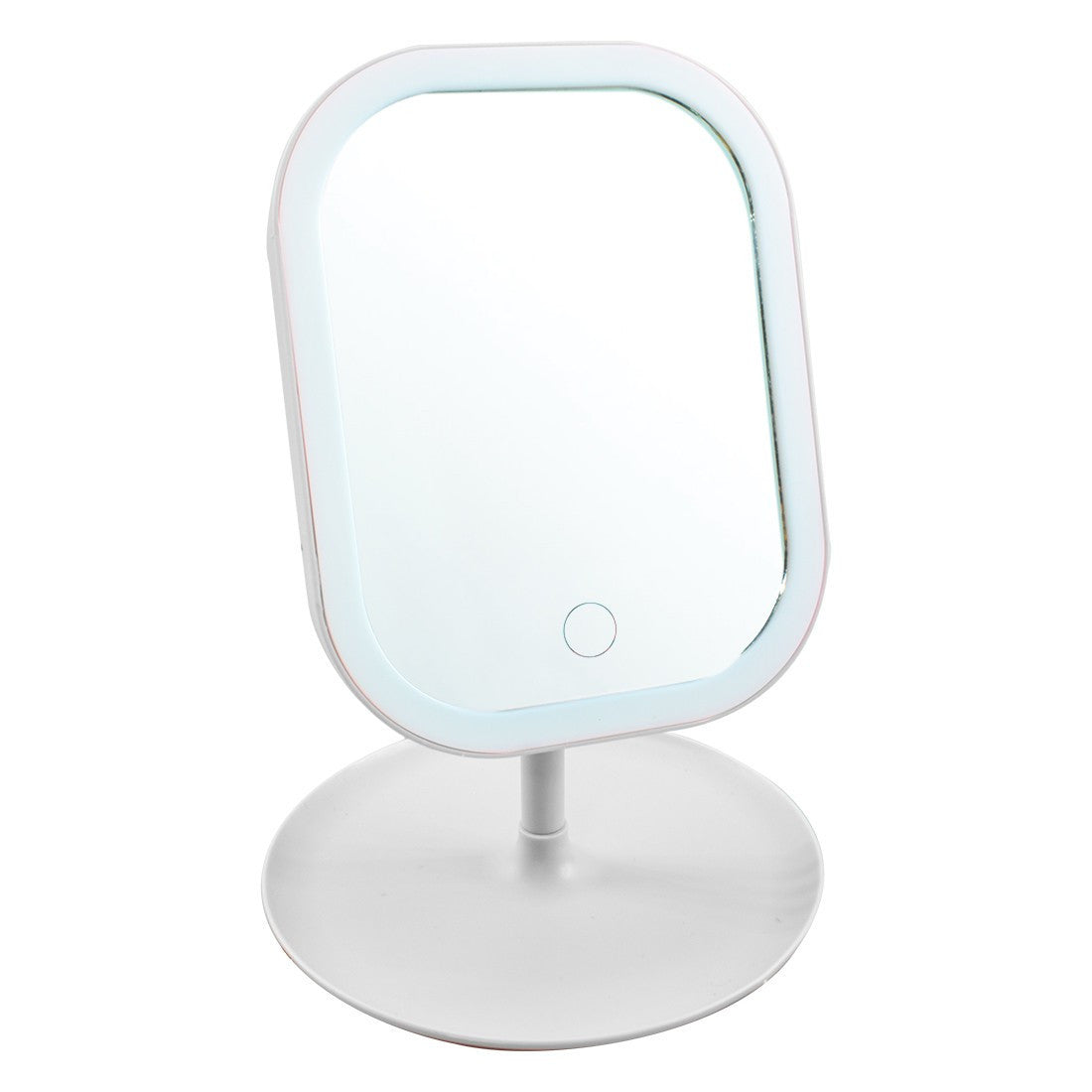Miroir cosmétique éclairé éclairé par LED de maquillage de table rechargeable