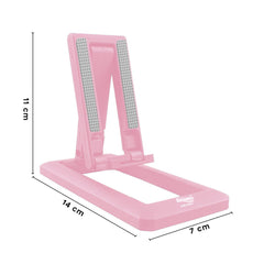 Support de bureau pliable Support universel portable pour téléphone et tablette