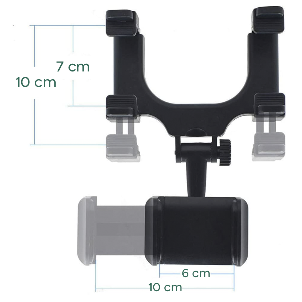 Support de téléphone universel Support de téléphone portable pour rétroviseur