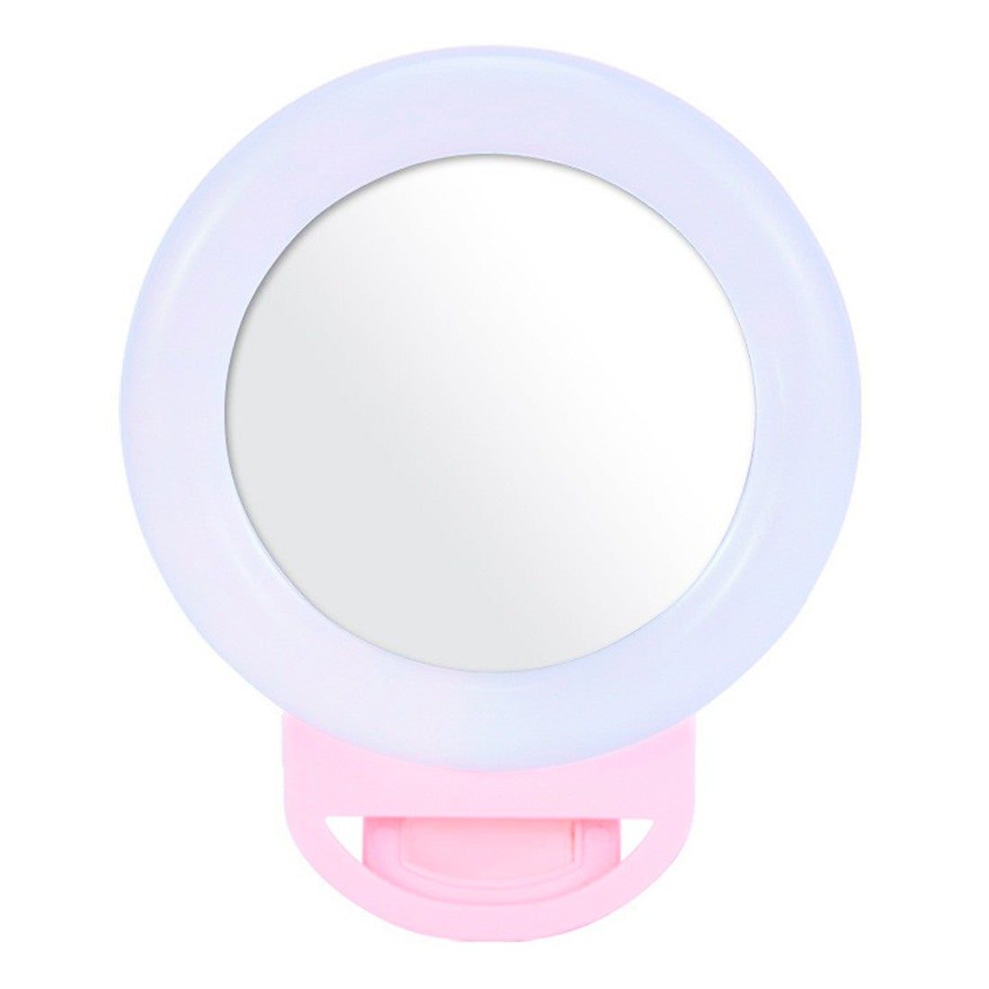 Selfie Ring Light Smartphone avec Pince Flash LED RGB Portable Ring Light