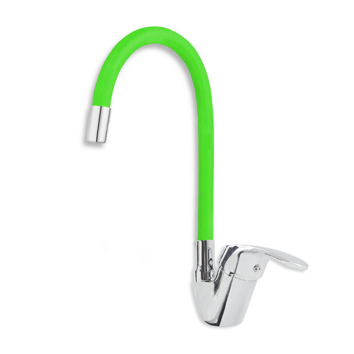 Robinet mitigeur flexible pivotant pour évier de cuisine