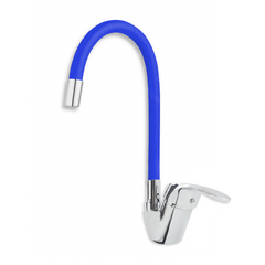 Robinet mitigeur flexible pivotant pour évier de cuisine