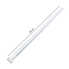 Réglette 28 LED lumière naturelle armoire 38cm détecteur mouvement rechargeable