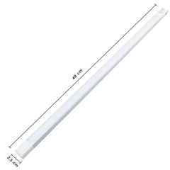 Strip 38 LED lumière chaude placard 48cm détecteur de mouvement rechargeable USB