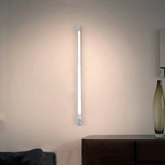 Réglette 48 LED lumière naturelle armoire 58cm détecteur mouvement rechargeable