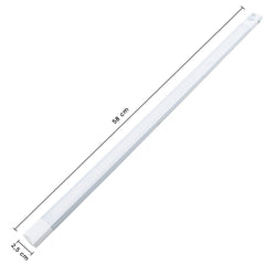 Bande lumière chaude 48 LED armoire 58 cm avec détecteur mouvement rechargeable