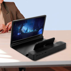 Loupe 3D amplificateur audio et vidéo pour smartphone avec support