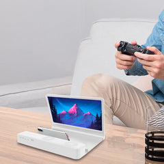 Loupe 3D amplificateur audio et vidéo pour smartphone avec support