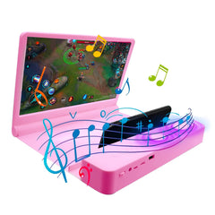 Loupe 3D amplificateur audio et vidéo pour smartphone avec support