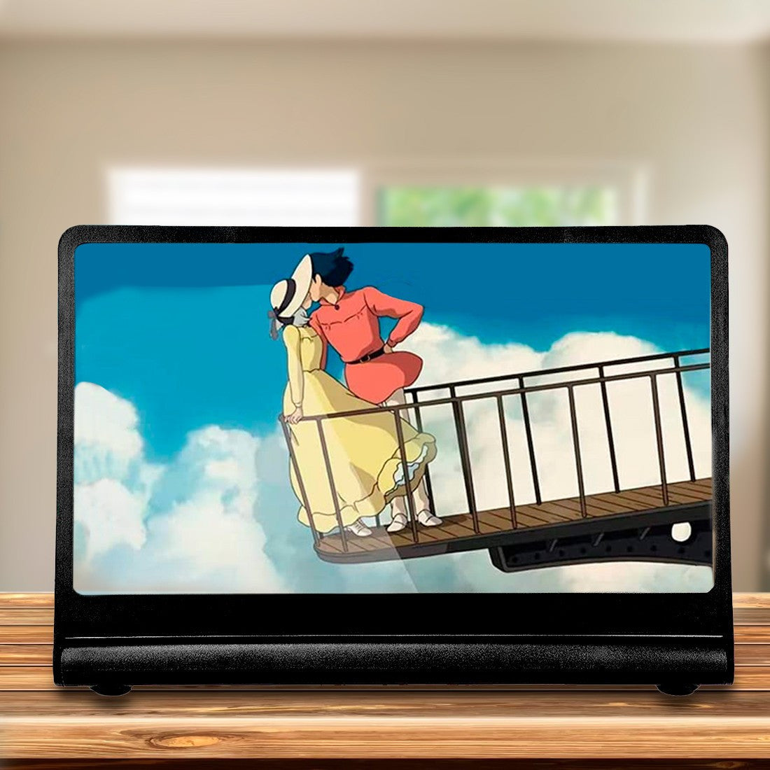 Loupe 3D amplificateur audio et vidéo pour smartphone avec support