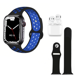 Smartwatch W26 PRO MAX Série 8 avec écouteurs et double sangle de sport Fitness