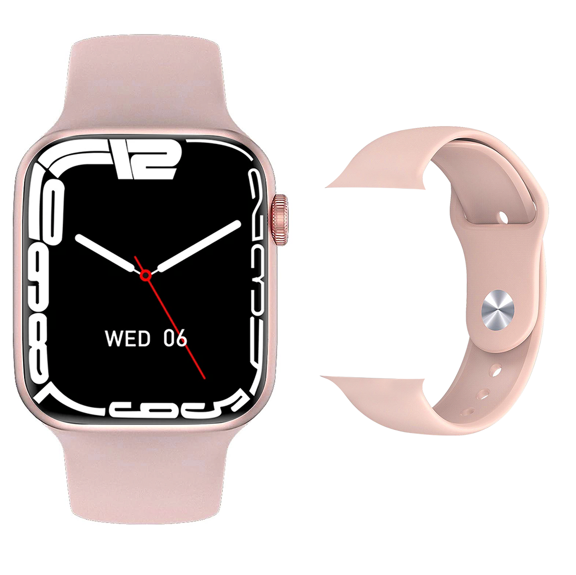 Smartwatch W26 PRO MAX Série 8 avec écouteurs et double sangle de sport Fitness