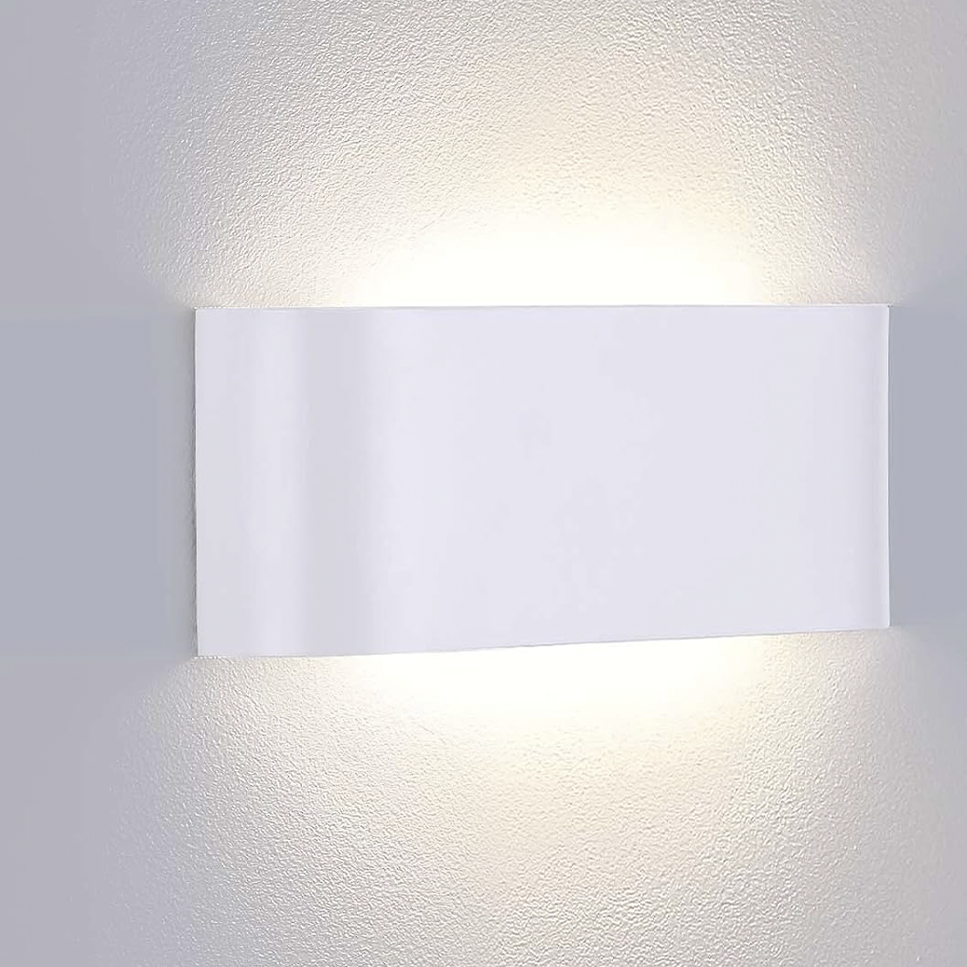 Applique en plâtre G9 Montage mural Double émission lumineuse