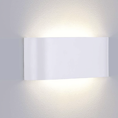 Applique en plâtre G9 Montage mural Double émission lumineuse
