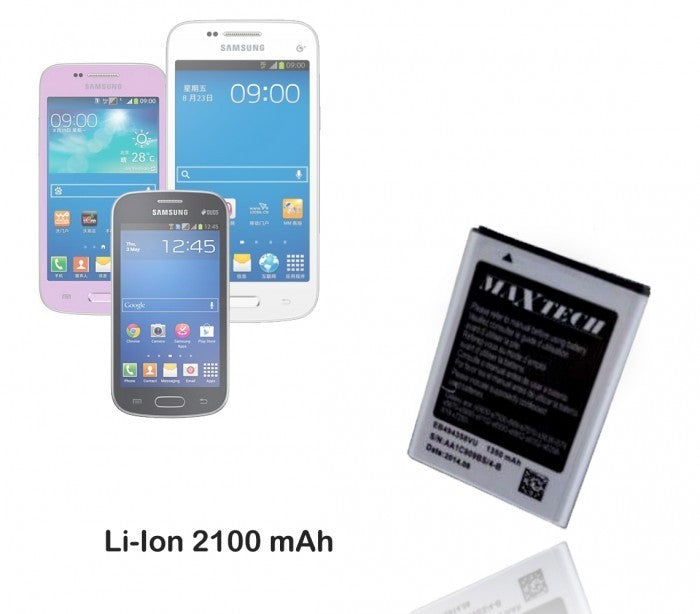 Batterie compatible Samsung Galaxy trend 3 i8260 - MaxTech - Li-ion 2100mAh T017