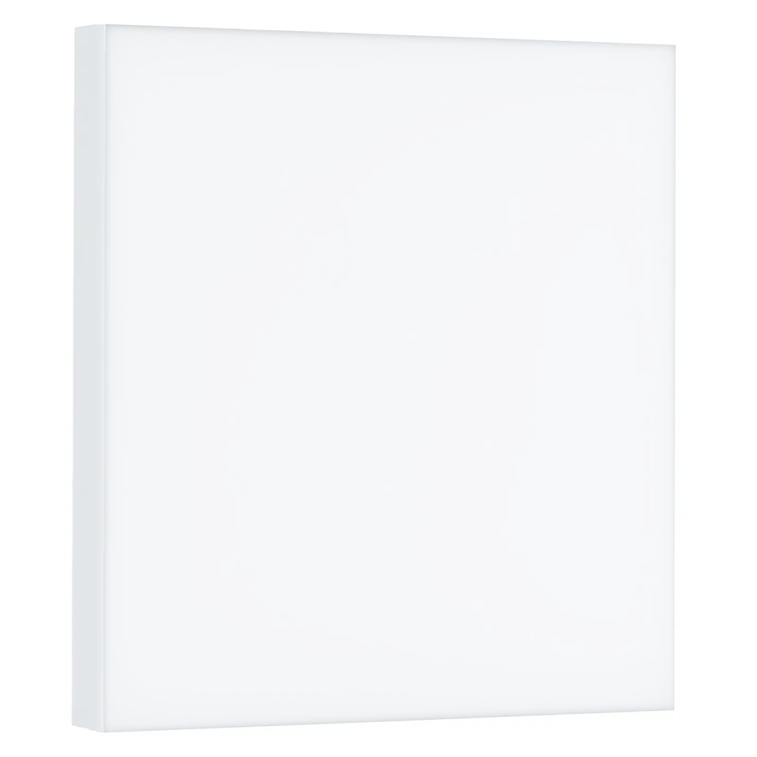 Plafonnier LED 32W lumière blanche 6000K slim carré pour intérieurs