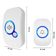 Sonnette Wi-Fi extérieure étanche sans fil 32 sons 4 niveaux de volume