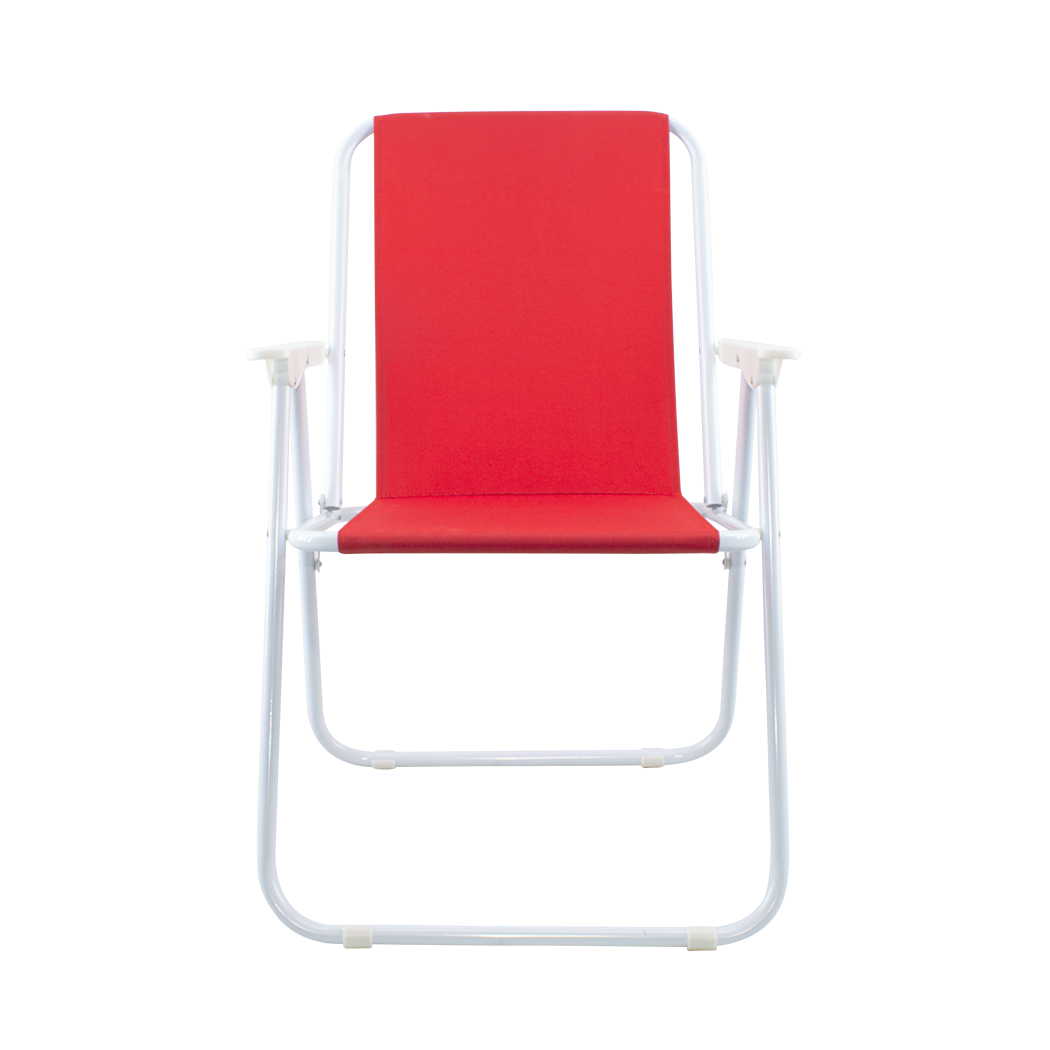 Chaise de jardin pliante en acier Sea Beach Relax pour le camping
