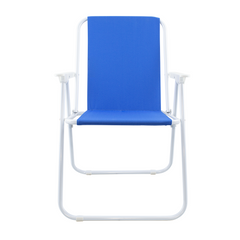 Chaise de jardin pliante en acier Sea Beach Relax pour le camping