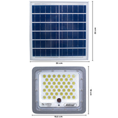 Phare LED avec caméra 5.0 MP Panneau solaire 150W Q-SX75 Chargement Wi-Fi