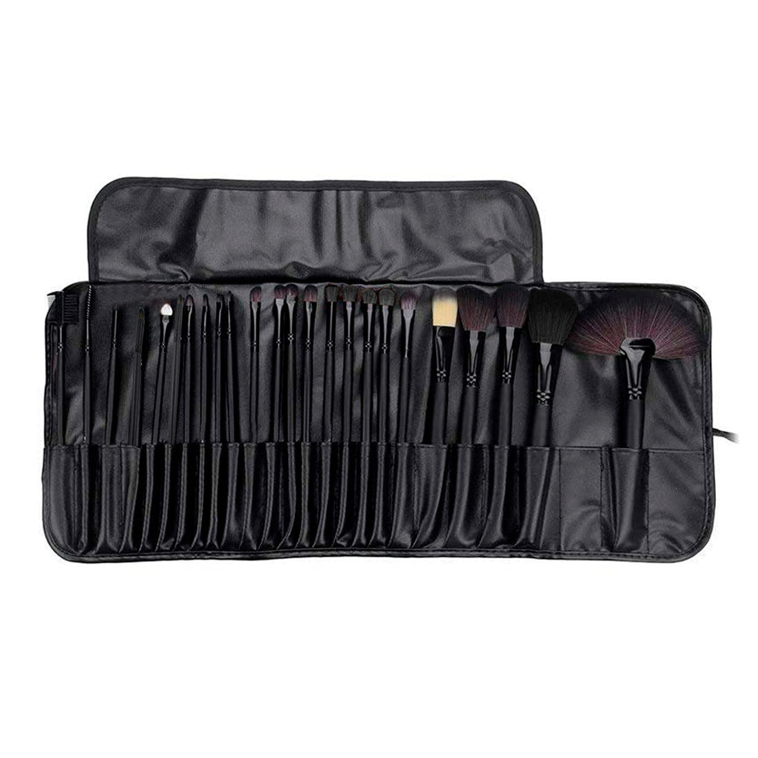24 pinceaux de maquillage professionnels pour fond de teint et fard à paupières