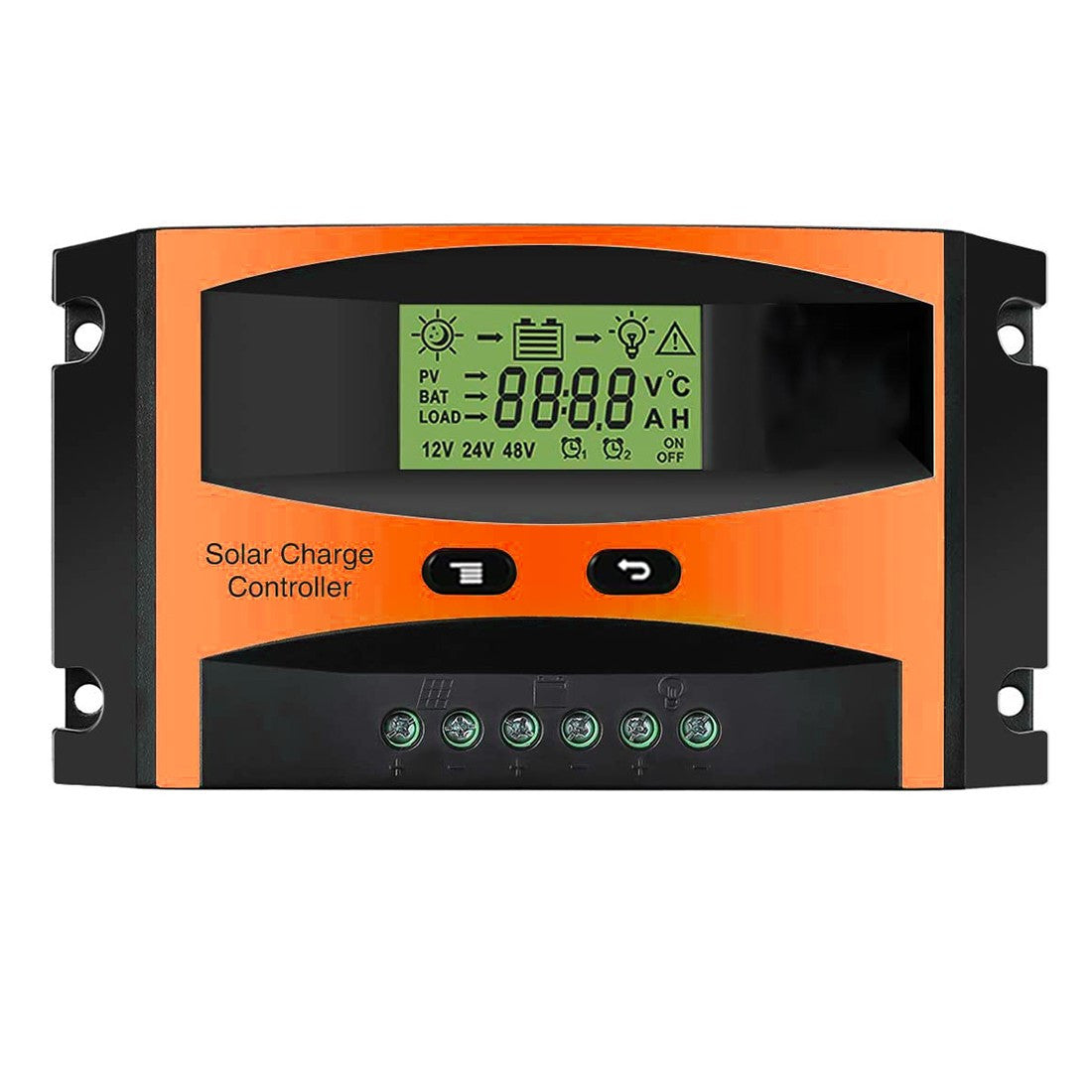 Contrôleur charge de panneau solaire 30A Fusible PWM Surveillance avec affichage