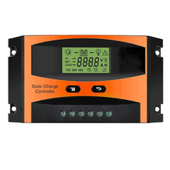 Contrôleur charge de panneau solaire 30A Fusible PWM Surveillance avec affichage