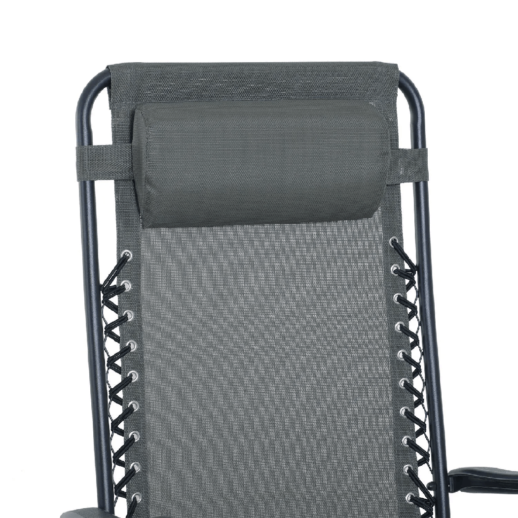 485323 Chaise-longue inclinable GRIGIO EVERTOP GRAVITà ZERO
