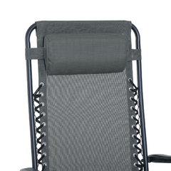 485323 Chaise-longue inclinable GRIGIO EVERTOP GRAVITà ZERO