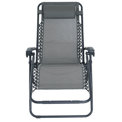 485323 Chaise-longue inclinable GRIGIO EVERTOP GRAVITà ZERO
