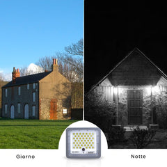 Phare LED 450W avec app Wi-Fi pour caméra surveillance à charge solaire Q-SX77