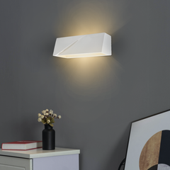 Applique murale en plâtre GS-5045 G9 support mural Double émission lumineuse