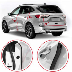 Couvre-profilé protection portière voiture 2 articulations 65cm universel PVC