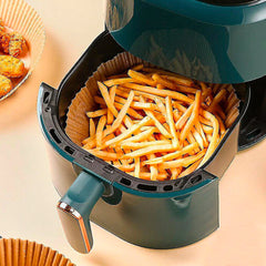 Air Fryer Papier Cuisson 500 pz Rondes 20cm Antiadhésives Et Enduites Silicone